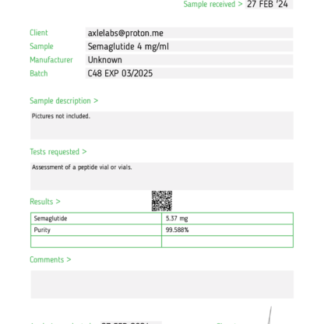 Semaglutide 4mg