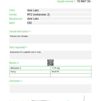 Melanotan 2 (MT2) 10mg