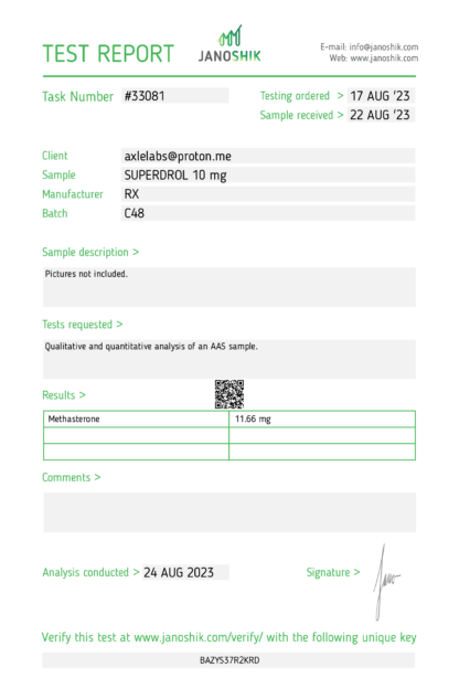 Superdrol 10mg - Image 2