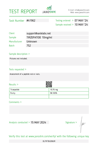 Tirzepatide 10mg - Image 2